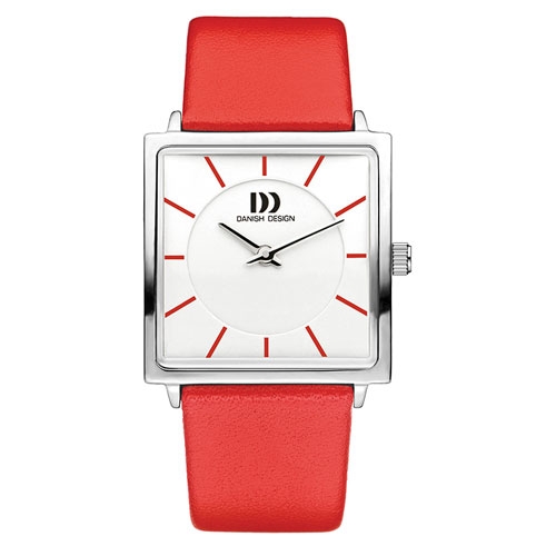 danish-design-square-face-watch-red-leather-strap-IV24Q1058