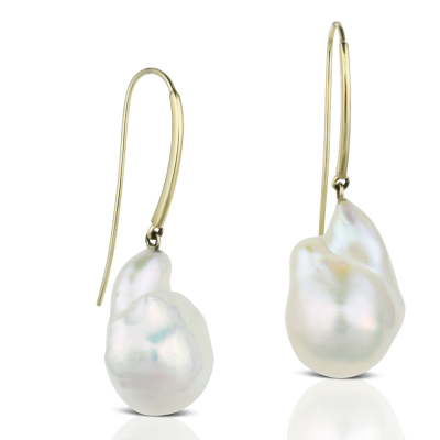 adorn jewels online jewellery jewelry pearl drop earrings fresh water gold silver hooks