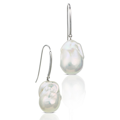 adorn jewels online jewellery jewelry pearl drop earrings fresh water gold sterlin ss silver hooks