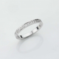 diamond set engagment wedding ring Adorn Jewels Adelaide South Australia online jeweller halo set diamond